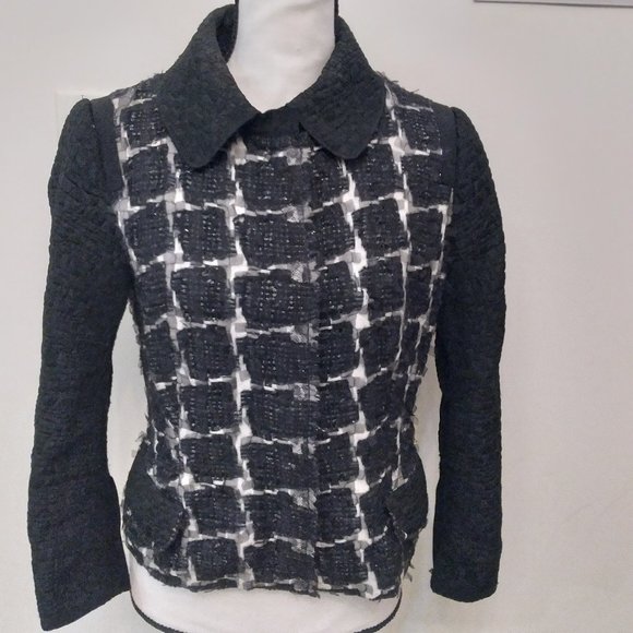 Dolce & Gabbana dress blazer wool blend elegant sz 42 (6 US)